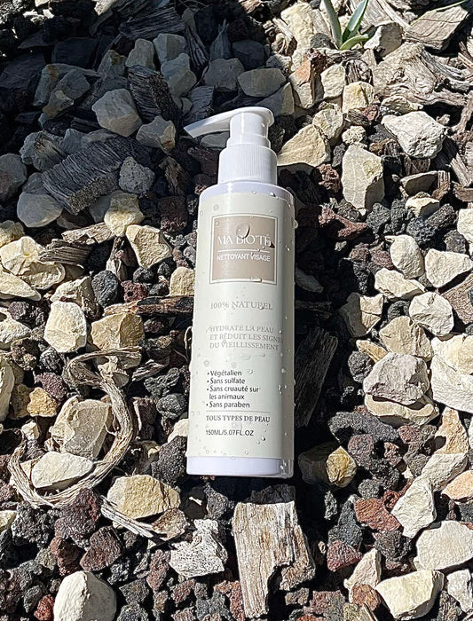 Nettoyant visage à l'eau de riz